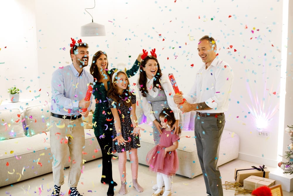 New Years Eve Party at Home with the Kids